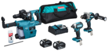Afbeeldingen van Makita Combiset DLX3154TX1 - 18V - voor All-Round tot zwaar boor- en schroefwerk 