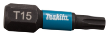 Afbeeldingen van Makita Slagschroefbit X Impact Black - T15x25mm