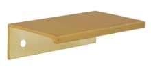 Afbeeldingen van Siro Handgreep metaal - boorafstand 48mm/L 70mm/H 40mm/B 20mm goud geborsteld 