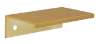 Afbeeldingen van Siro Handgreep metaal - boorafstand 48mm/L 70mm/H 40mm/B 20mm goud geborsteld 