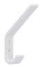 Afbeeldingen van Siro Kapstokhaak metaal - boorafstand 16mm/L 118mm/H 78mm/B 19mm wit 