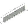 Afbeeldingen van GB Metalen randkist 90° 340x2000 1,5 Sendzimir Verzinkt