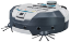 Afbeeldingen van Makita RoboCleaner DRC300PG2 - LXT 18V 2x6,0Ah accu - Inclusief duo snellader in doos