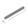 Afbeeldingen van GB draadeind - M16x175mm - 4.8 blank 