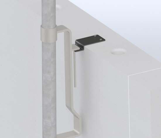 Afbeeldingen van GB Z-anker voor leuninghouder 85x15x30 57x3 Sendzimir Verzinkt