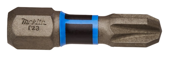 Afbeeldingen van Makita Slagschroefbit PZ3x25mm C IMPR E-03187