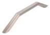 Afbeeldingen van Siro Meubelgreep metaal - boorafstand 128mm/L 154mm/H 25mm/B 11mm - RVS effect 