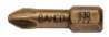Afbeeldingen van Bahco bit pz2 25mm 1/4 diamond blister a 5 stuks