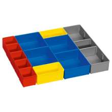 Afbeeldingen van Bosch Boxen voor het bewaren van kleine onderdelen i-BOXX 53 inset box set 12 pcs