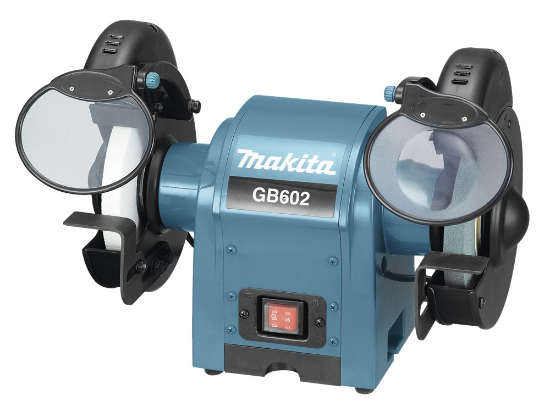 Afbeeldingen van Makita Werkbankslijper GB602 - 230v 250Watt 150mm 