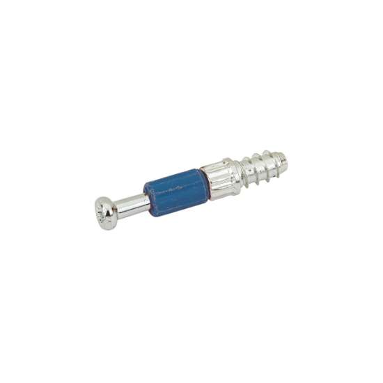 Afbeeldingen van Hettich Inschroefdeuvels Twister DU262 T, 24,5 mm, verzinkt, blauw