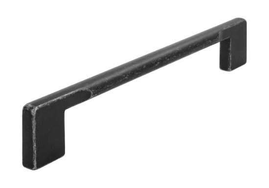 Afbeeldingen van Siro Meubelgreep metaal - boorafstand 160mm/L 180mm/H 28mm/B 12mm antiek ijzer 