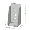 Afbeeldingen van GB Balkdrager GBS-ZL 63x125 1,5 Sendzimir Verzinkt