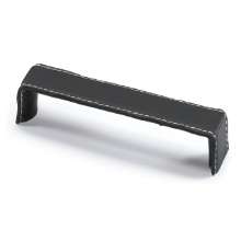Afbeeldingen van Hettich Greep Dublina, boorafstand 160, L 168 mm, B 34 mm, H 30 mm, zwart leer