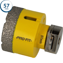 Afbeeldingen van ProFit diamantboor 57mm geint.adapter