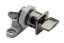 Afbeeldingen van Siro Kastslot metaal - boorafstand 32mm/L 58mm/H 25mm/B 44mm zwart chroom glanzend/ grijs 