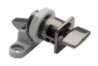 Afbeeldingen van Siro Kastslot metaal - boorafstand 32mm/L 58mm/H 25mm/B 44mm zwart chroom glanzend/ grijs 