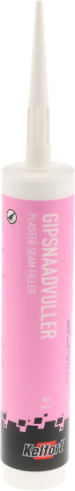 Afbeeldingen van Kelfort gipsnaadvuller - 310ml - o.s. wit 