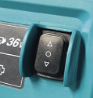 Afbeeldingen van Makita  dumper DCU602Z - 2x18V - zonder accu's en lader met kiepbak