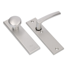Afbeeldingen van Ami Veiligheidskortschild 193/50 Knop 169/50 / Deurkruk 332 - Blind deurdikte 38/42mm - F1 