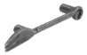 Afbeeldingen van Siro Meubelgreep metaal - boorafstand 64mm/L 106mm/H 22mm/B 14mm - tin 