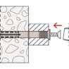 Afbeeldingen van Fischer nagelplug n5x40 bruin Op=Op