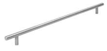 Afbeeldingen van Siro Meubelgreep metaal - boorafstand 288mm/L 344mm/H 31mm/B 10mm - RVS 