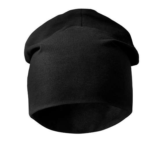 Afbeeldingen van Snickers katoen beanie 9014-0400 zwart
