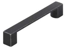 Afbeeldingen van Siro Meubelgreep metaal - boorafstand 128mm/L 162mm/H 27mm/B 20mm antiek ijzer 