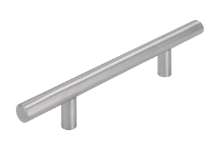 Afbeeldingen van Siro Meubelgreep metaal - boorafstand 96mm/L 176mm/H 32mm/B 12mm RVS Hol