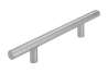 Afbeeldingen van Siro Meubelgreep metaal - boorafstand 96mm/L 176mm/H 32mm/B 12mm RVS Hol