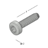 Afbeeldingen van GB borgschroef sherpa - 3x12 - RVS 304