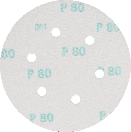 Afbeeldingen van Kelfort schuurschijf 150mm rood 10st 6 gaten
