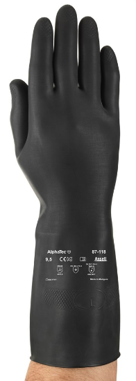 Afbeeldingen van Ansell AlphaTec 87-118 werkhandschoen