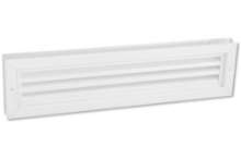 Afbeeldingen van ALU deurrooster 470x121mm wit