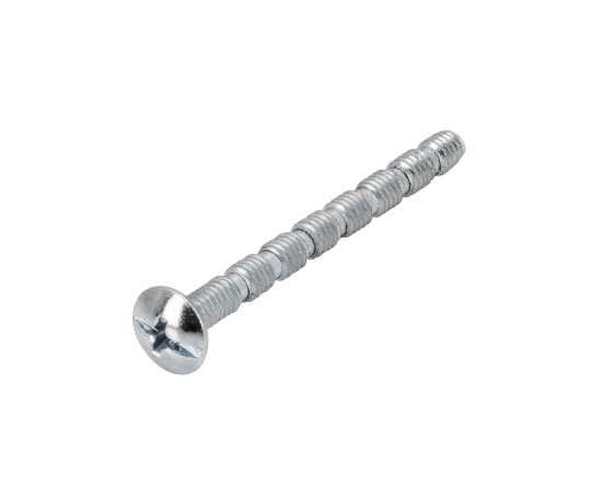 Afbeeldingen van Siro Schroef metaal - L 45mm/H 10mm/B 10mm zink 