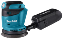Afbeeldingen van Makita Ecenter Schuurmachine DBO180Z - 18V - Zonder accu's en lader in doos 