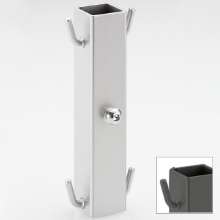 Afbeeldingen van Hettich Mandhouder voor in hoogte verstelbaar draagframe (Dispensa 90°), zilver