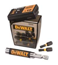Afbeeldingen van DeWalt Schroefbitset Impact- 15 delig - Herbruikbare Pocket box 