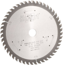 Afbeeldingen van Kelfort cirkelzaagblad - Ø168x1,8/1,2x20mm 48 tands WZF - voor hout