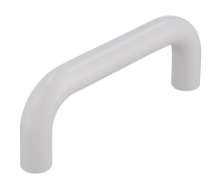 Afbeeldingen van Siro Meubelgreep kunststof - boorafstand 64mm/L 73mm/H 28mm/B 9mm - wit 
