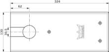 Afbeeldingen van Dorma dekplaat tbv BTS84