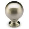 Afbeeldingen van Hettich Knop Bona, H 41 mm, ø 30 mm, roestvrij staal finish geborsteld