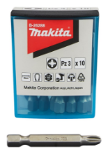 Afbeeldingen van Makita schroefbit B-26288 - PZ3x50 - 10 stuks 