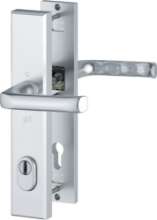 Afbeeldingen van Hoppe Inbraakwerend deurkrukgarnituur aluminium London 113/2236ZA/2214 - PC92 - F1