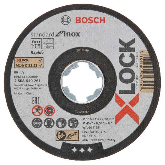 Afbeeldingen van Bosch Slijpschijf WA 60 T BF