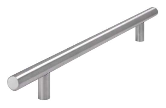 Afbeeldingen van Siro Meubelgreep metaal - boorafstand 192mm/L 272mm/H 32mm/B 12mm RVS hol