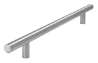 Afbeeldingen van Siro Meubelgreep metaal - boorafstand 192mm/L 272mm/H 32mm/B 12mm RVS hol