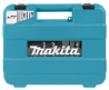 Afbeeldingen van Makita boor/-bitset - 77 delig 