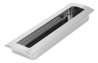 Afbeeldingen van Siro Schelpgreep metaal - boorafstand 160mm/L 197mm/H 20mm/B 54mm chroom glanzend 